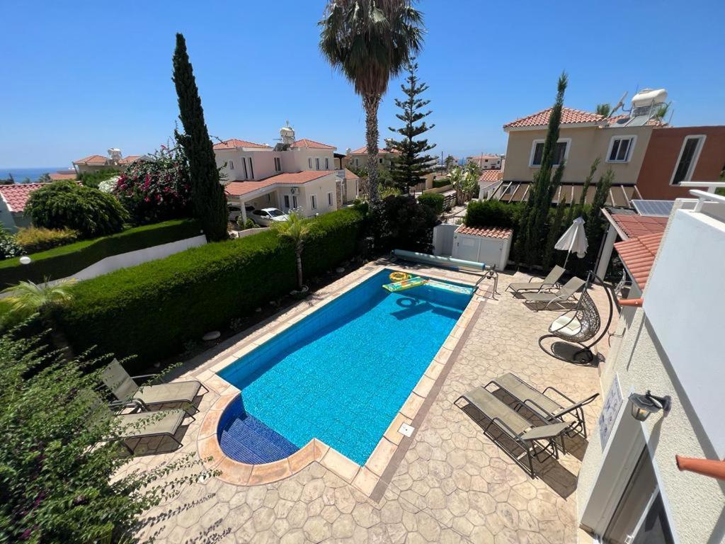 Villa Tamara With Private Pool Peyia Exterior foto